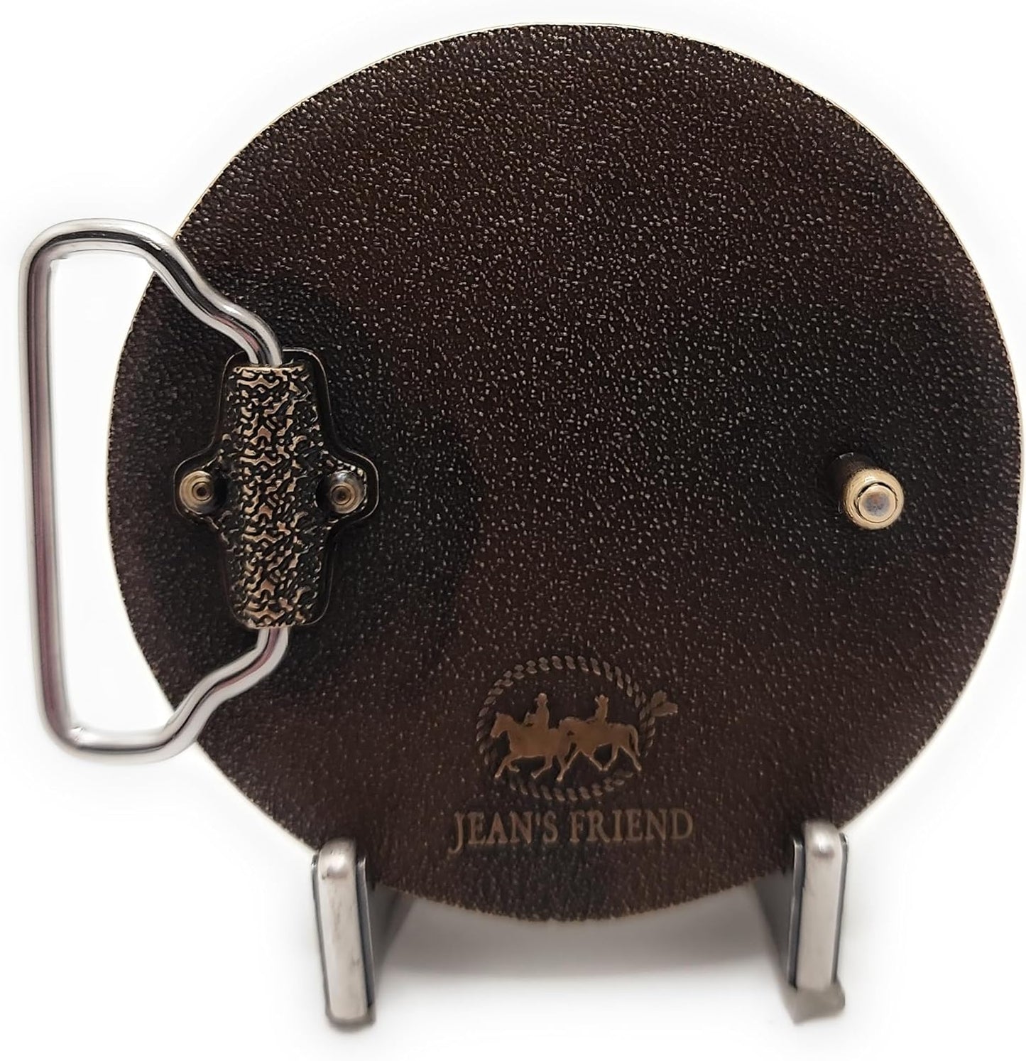 Aztec Calendar Belt Buckle, Bronze Metal Alloy, 3 x 3 Inches