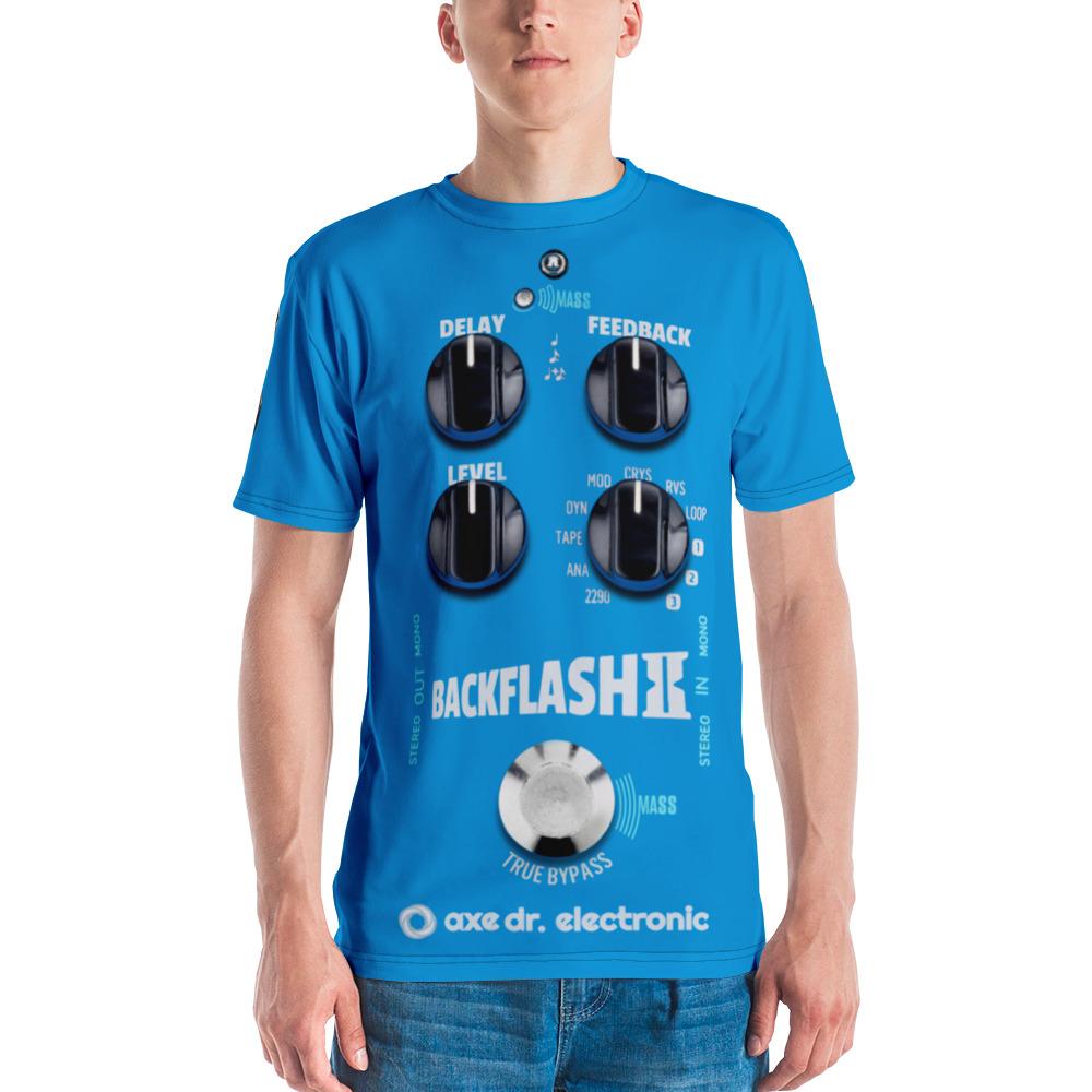 guitar pedal t shirt Backflash Delay Pedal Guitar FX All-Over Print T-Shirt M