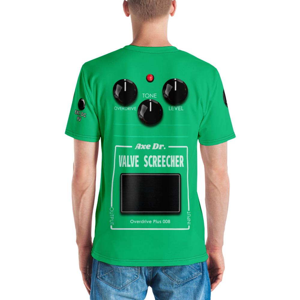 pedal t shirt Valve Screecher Guitar Distortion Pedal All Over Print T-Shirt XL