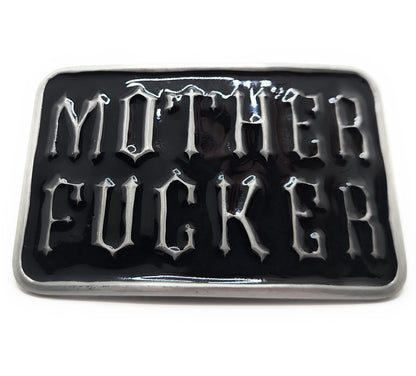 "MOTHER FUCKER" Funny Vulgar Belt Buckle