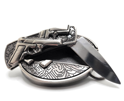 Revolvers tournants Briquet Boucle de ceinture avec briquet