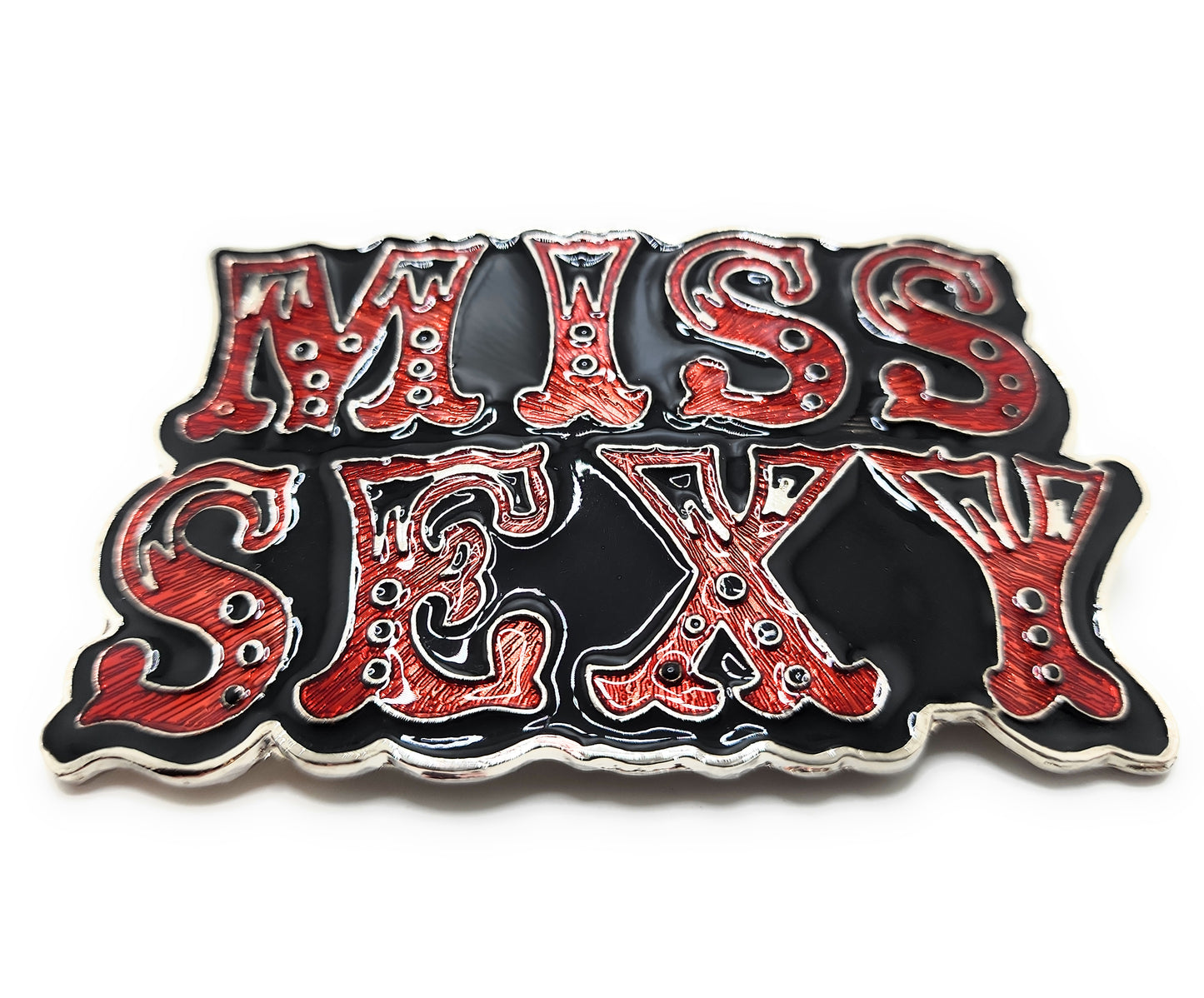 MISS SEXY Belt Buckle Funny