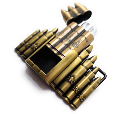 Bullet (Rifle Rounds) Jet Flame Lighter Belt Buckle