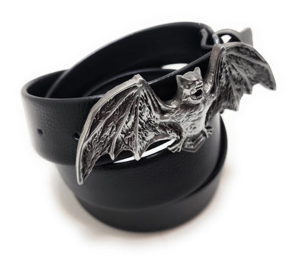 Bat Belt (3D Bat Wings Buckle with Belt of Choice)