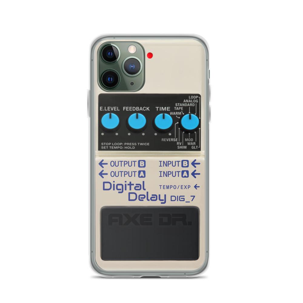 Digital Delay Pedal Guitar FX Pedal iPhone Case shop.AxeDr.com AxeDr., Brand New, Custom Item, Custom Product, Guitar FX, Guitar Phone Case, Phone Case, Shop.AxeDr