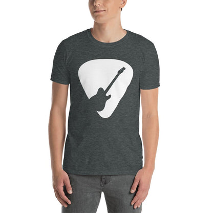 Guitar Pick Silhouette TL Style T-Shirt shop.AxeDr.com AxeDr., AxeDr. Guitar Tees & Hoodies, Guitar, Guitar T-Shirt, Guitar Tees, reverbsync-force:on