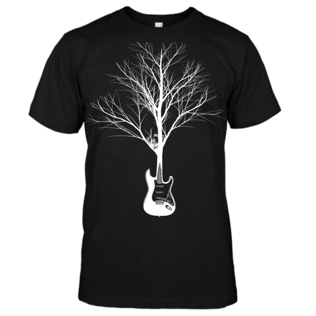 Guitar Tree STR T-Shirt shop.AxeDr.com AxeDr., AxeDr. Guitar Tees & Hoodies, Guitar, Guitar T-Shirt, Guitar Tees, reverbsync-force:on