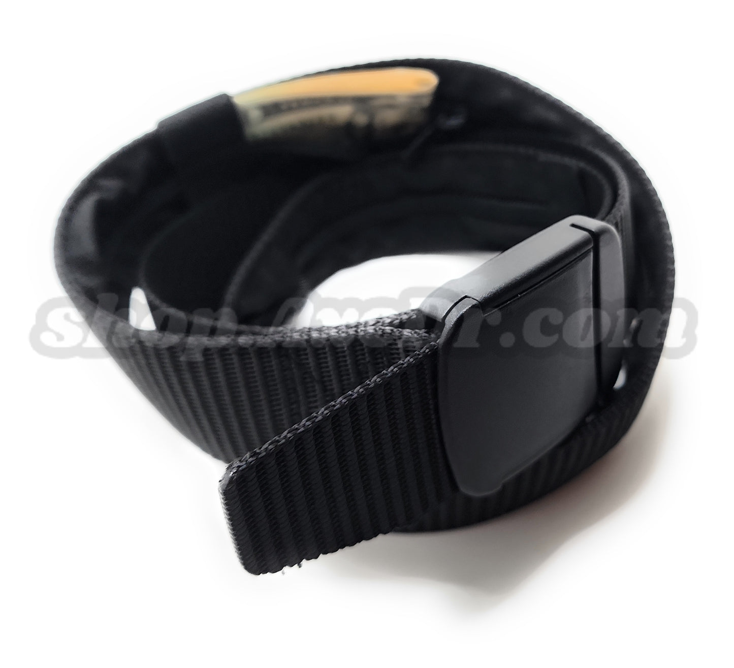 Secret Stash Nylon Military Style Web Belt Zippered Hidden Compartment