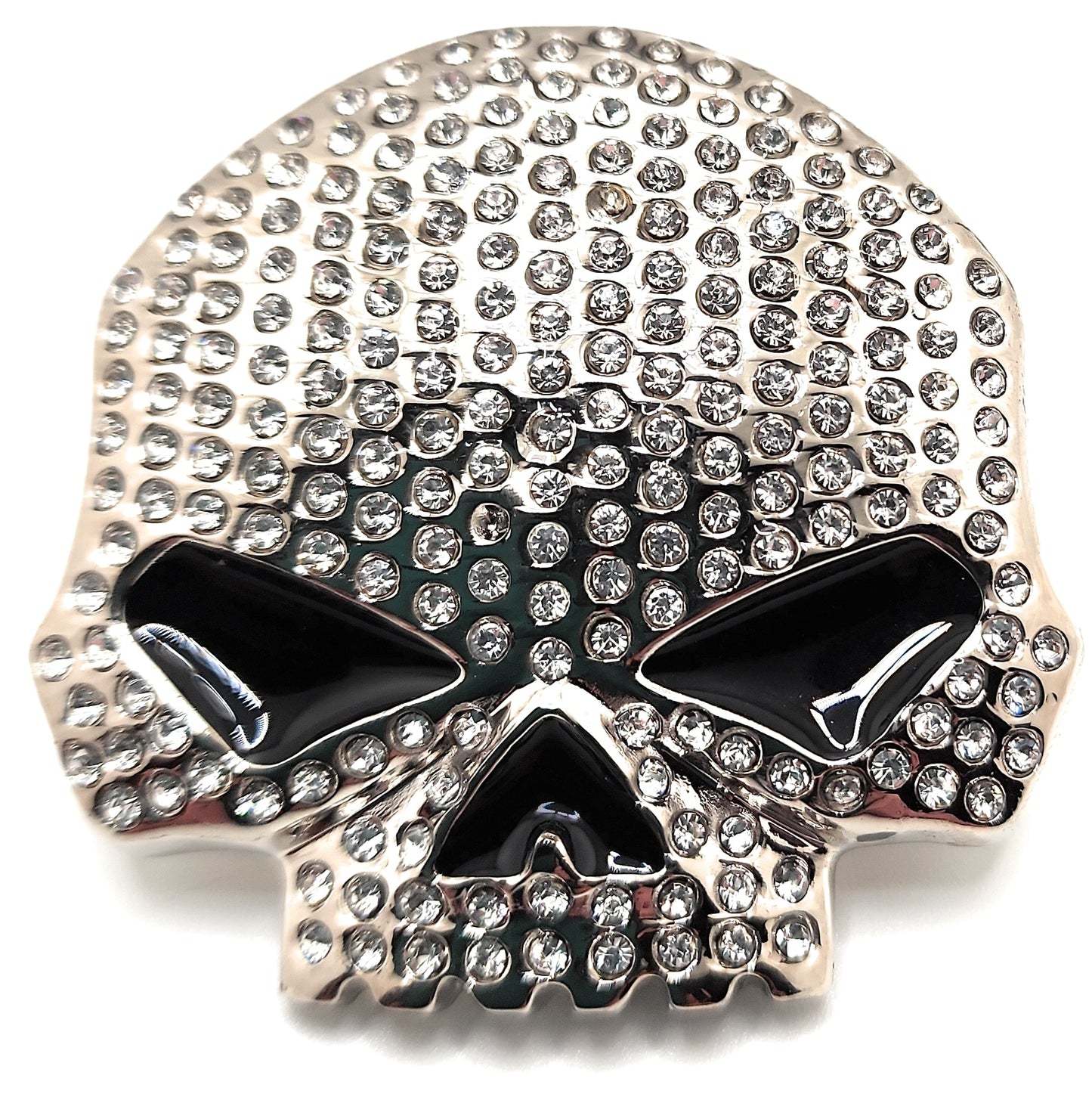 Rhinestone Skull Belt Buckle shop.AxeDr.com 3d, buckle, Novelty, rhinestone, rhinestone skull, silver, skull, skulls