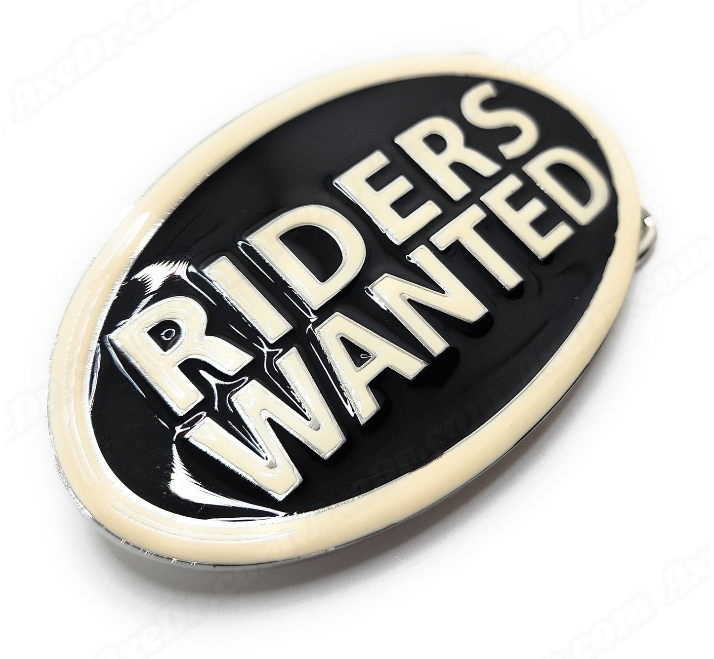 Riders Wanted Belt Buckle shop.AxeDr.com Belt Buckle, black, Funny, Funny Belt Buckle, Novelty