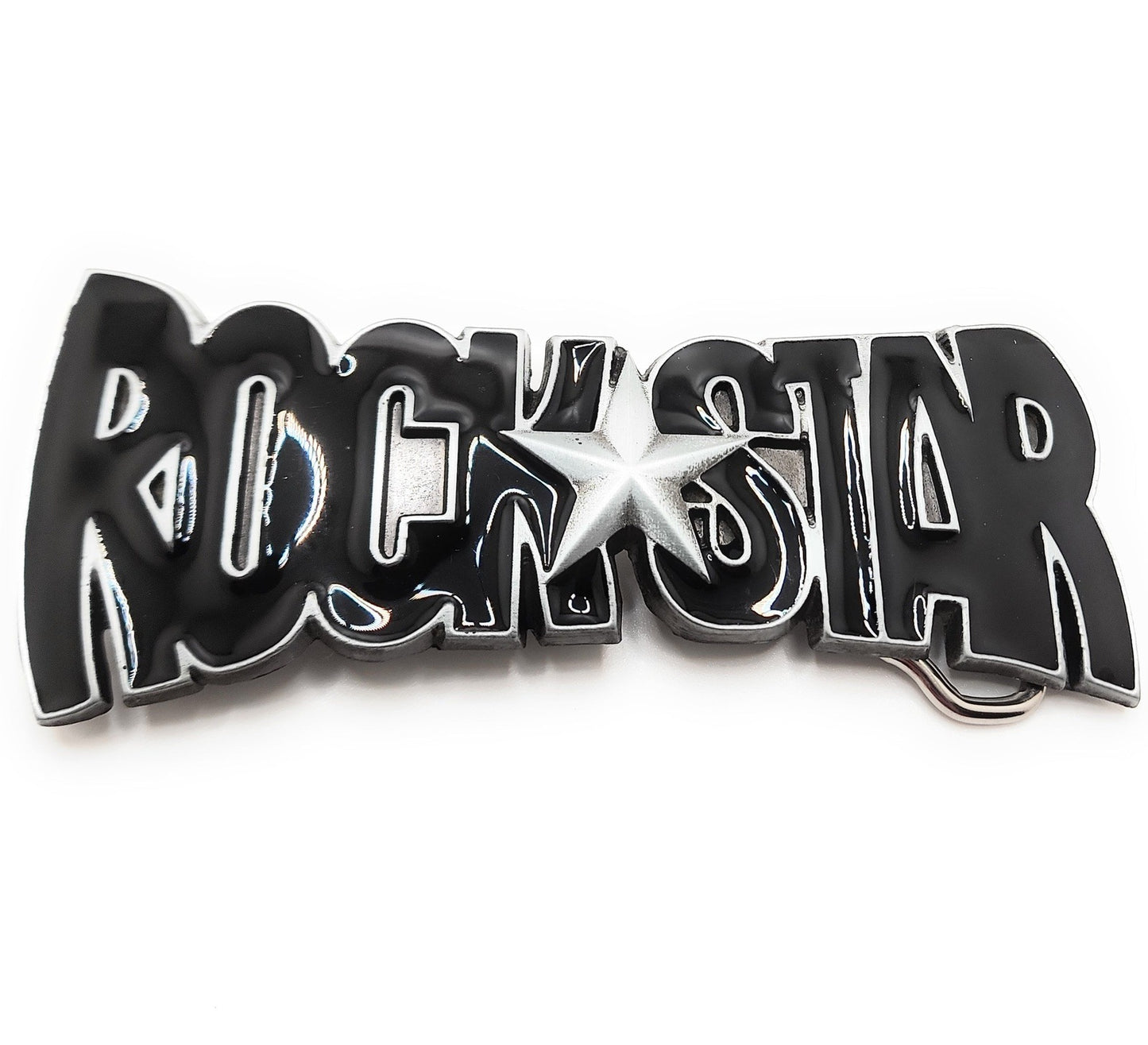 Rockstar Belt Buckle shop.AxeDr.com Belt Buckle, Emo, goth, Hot Topic, punk, rockstar