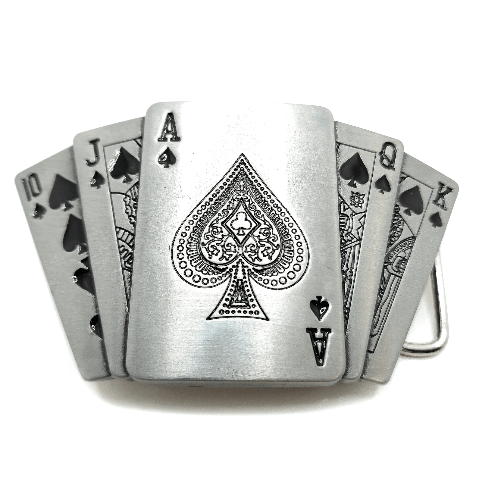 Boucle de ceinture pour cartes de poker Royal Flush avec briquet/boucl –
