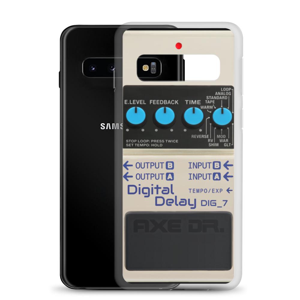 Samsung Galaxy S10 Digital Delay Pedal Phone Case shop.AxeDr.com 