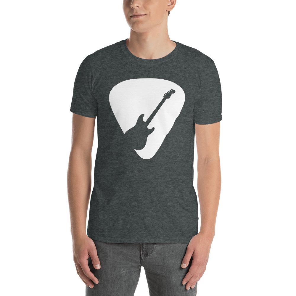 Silhouetted Guitar Pick SRT T-Shirt shop.AxeDr.com AxeDr., AxeDr. Guitar Tees & Hoodies, Guitar, Guitar T-Shirt, Guitar Tees, reverbsync-force:on