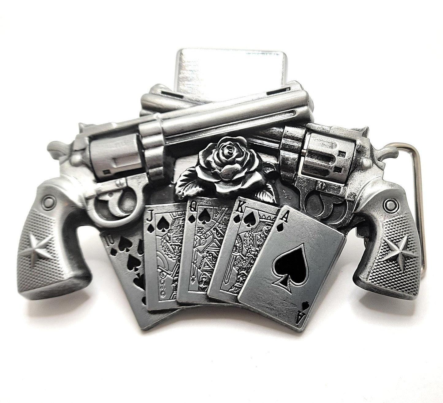 Spinning Revolvers Lighter Belt Buckle with Lighter shop.AxeDr.com 