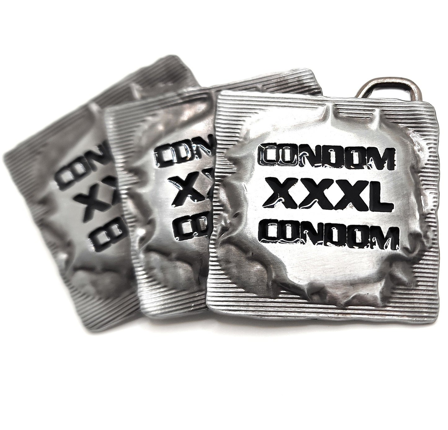 XXXL Condoms Funny Belt Buckle shop.AxeDr.com Belt Buckle, Funny, Funny Belt Buckle